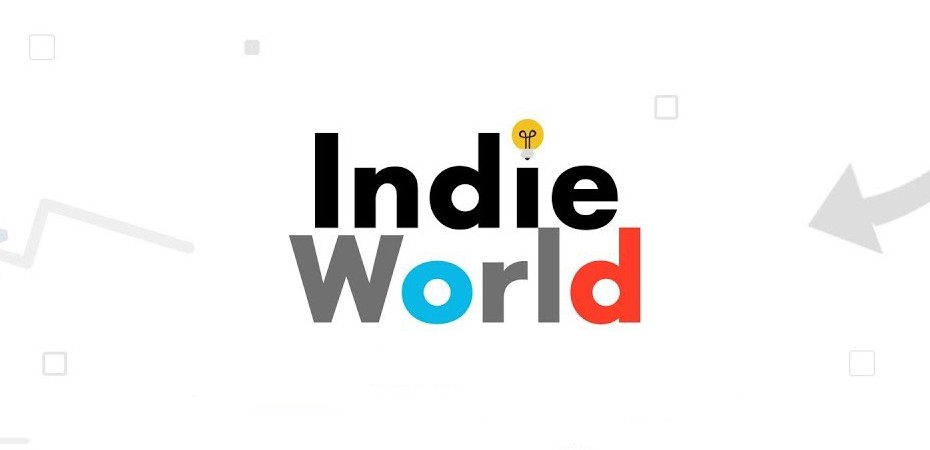 Logotipo da transmissão ao vivo "Indie World" da Nintendo