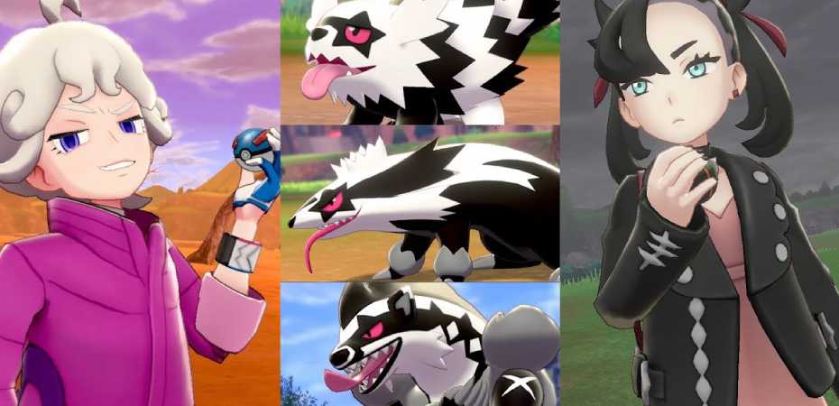 Personagem principal  Pokémon Sword e Pokémon Shield