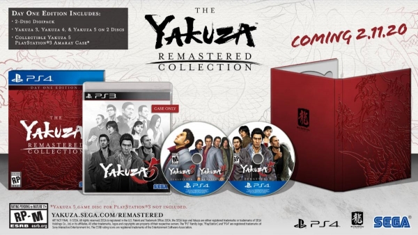 Day One Edition de The Yakuza Remastered Collection