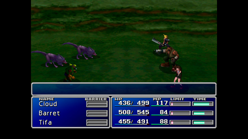 Screenshot de Final Fantasy VII