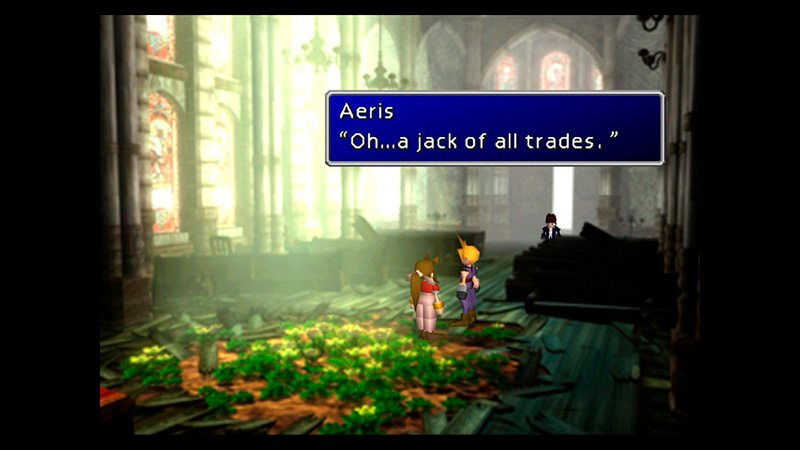 Screenshot de Final Fantasy VII