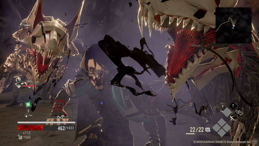 Screenshot de Code Vein