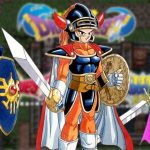 Imagens dos protagonistas da "trilogia Erdrick" de Dragon Quest