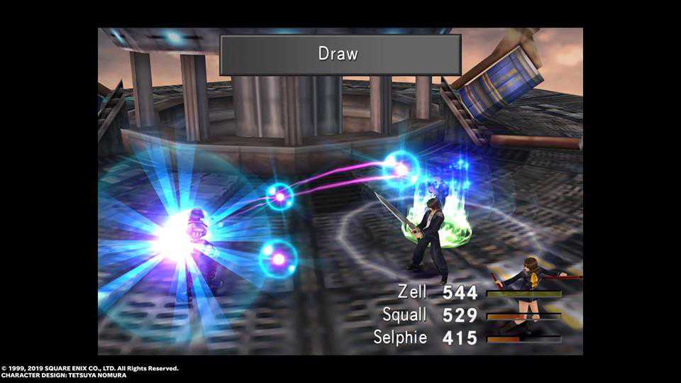 Screenshot de Final Fantasy VIII Remastered