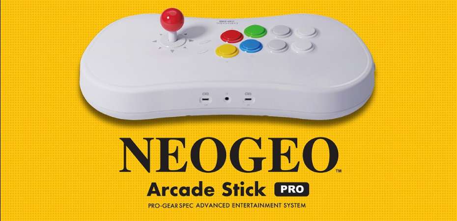 Neo Geo Arcade Stick Pro é híbrido entre controle e console