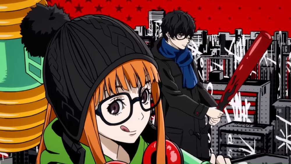 Screenshot da abertura de Persona 5 Royal