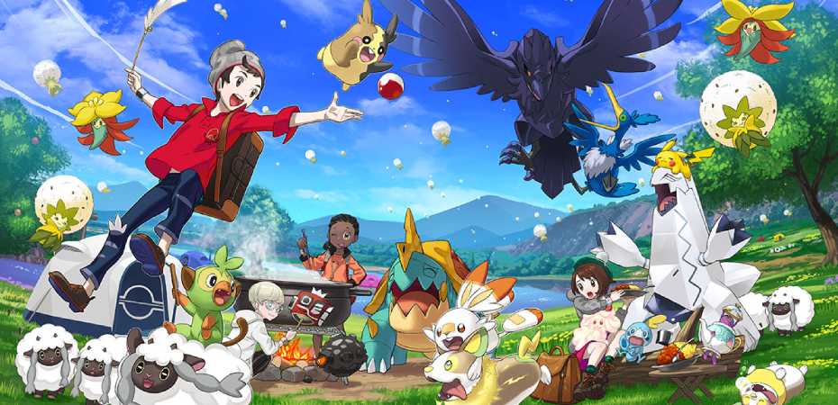 Arte de Pokémon Sword & Shield