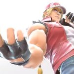 Captura de tela do trailer de anuncio de Terry Bogard em Super Smash Bros. Ultimate