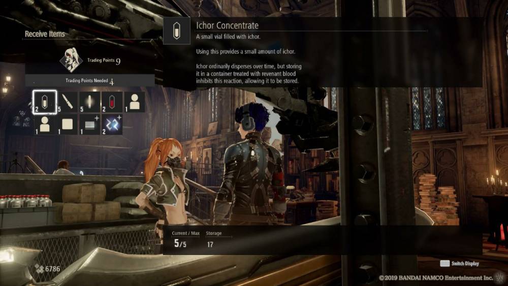 Screenshot de Code Vein