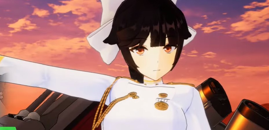 Screenshot de Azur Lane Crosswave