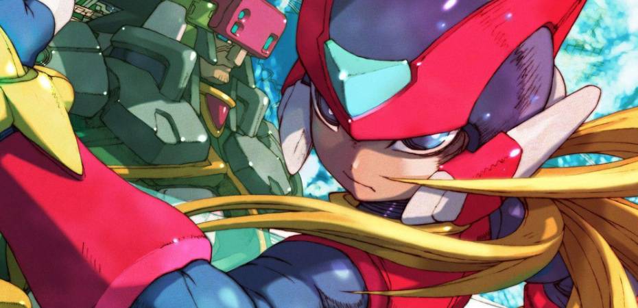 Arte de Mega Man Zero 4