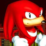 Arte de Knuckles da série Sonic the Hedgehog