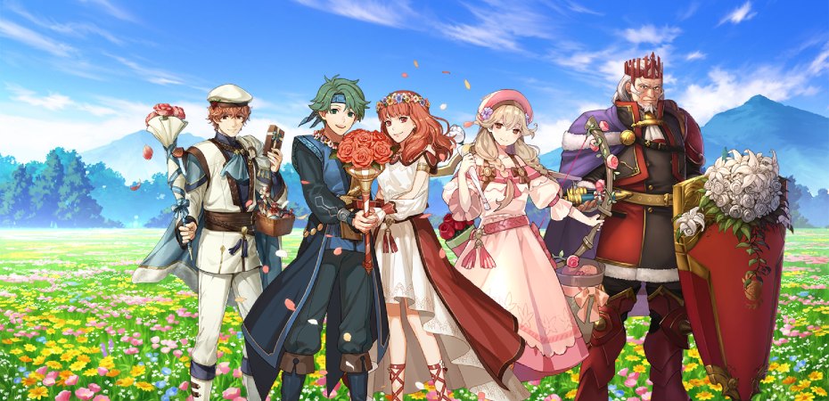 Fire Emblem Heroes São Valentim