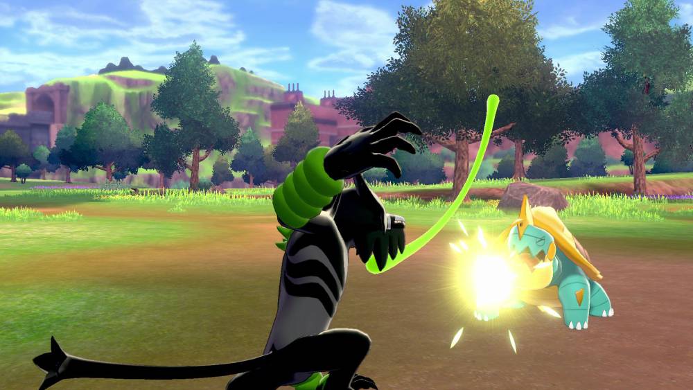 Screenshot de Pokémon Sword & Shield