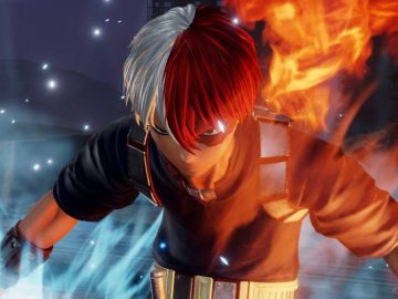 Screenshot de Shoto Todoroki em Jump Force