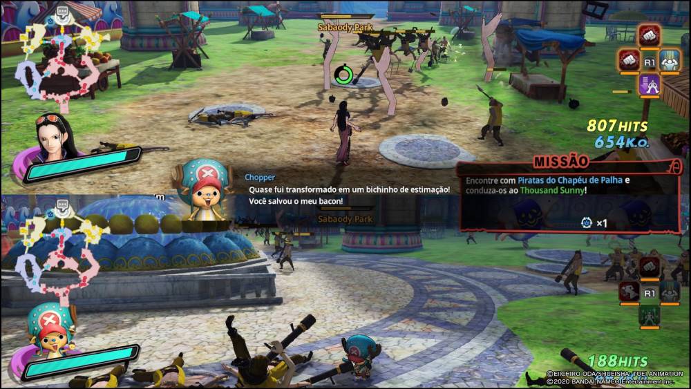 Screenshot de One Piece: Pirate Warriors 4