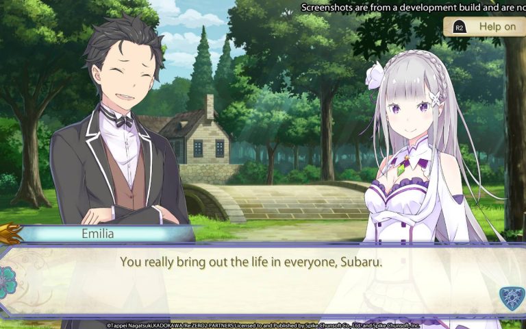 Screenshot de Re:Zero - The Prophecy of the Throne