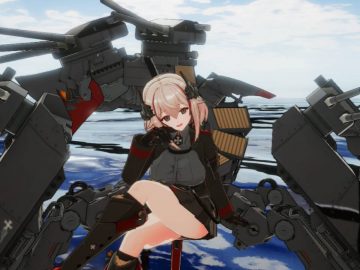 Screenshot de Azur Lane Crosswave