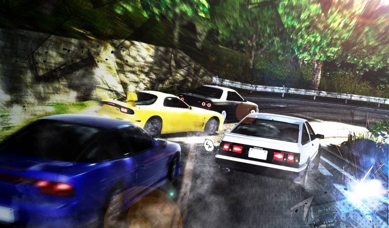 Initial D the Arcade é anunciado para arcades japoneses