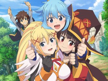 Arte de KonoSuba: Kono Yokubou no Ishouni Chouai o