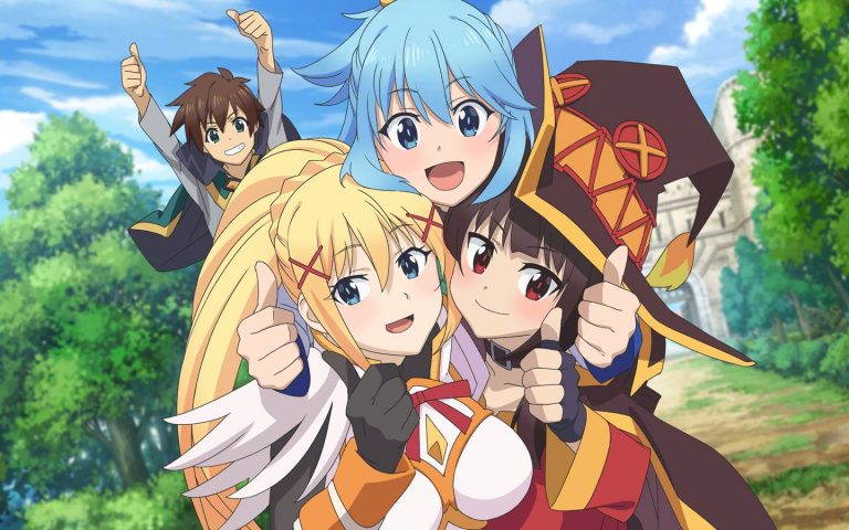 Arte de KonoSuba: Kono Yokubou no Ishouni Chouai o