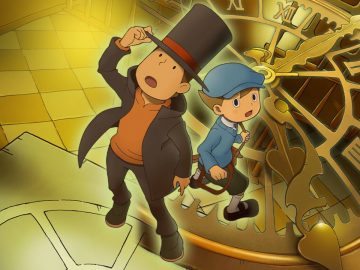 Arte de Professor Layton and the Lost Future HD for Mobile