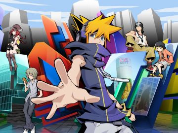 Arte de The World Ends with You: The Animation