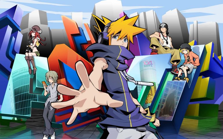 Arte de The World Ends with You: The Animation