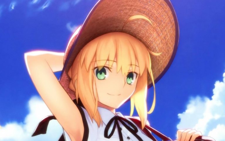 Fate/Grand Order aniversário Saber