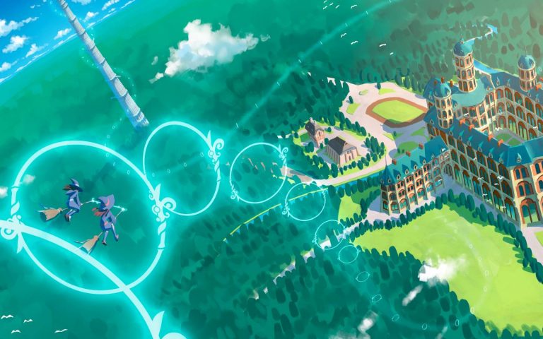 Screenshot de Little Witch Academia: VR Broom Racing