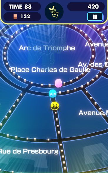 Screenshot de Pac-Man Geo