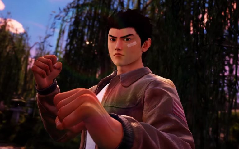 Shenmue Ryo posição de luta