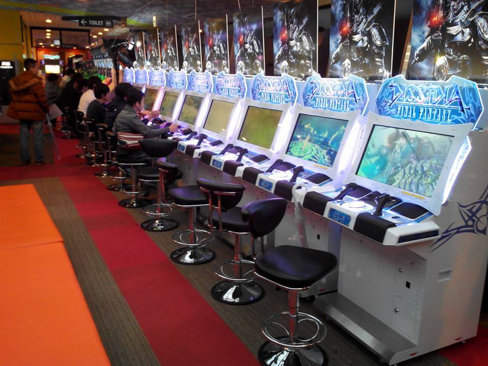 Máquinas de arcade de Dissidia Final Fantasy