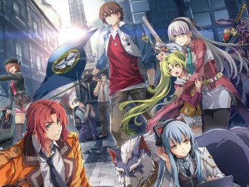 Arte de The Legend of Heroes: Hajimari no Kiseki, o prólogo de Kuro no Kiseki