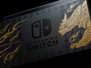 Nintendo Switch edição limitada de Monster Hunter Rise