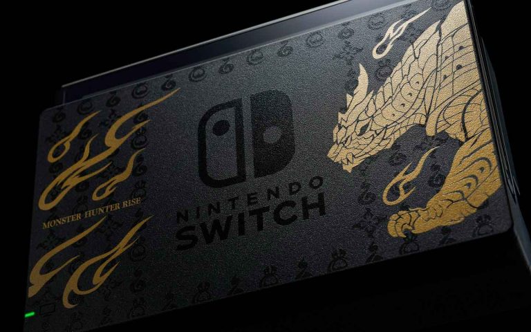 Nintendo Switch edição limitada de Monster Hunter Rise