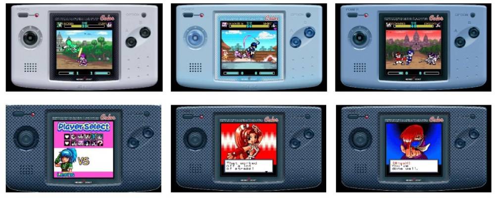 Jogos da coleção Neo Geo Pocket Color Selection
