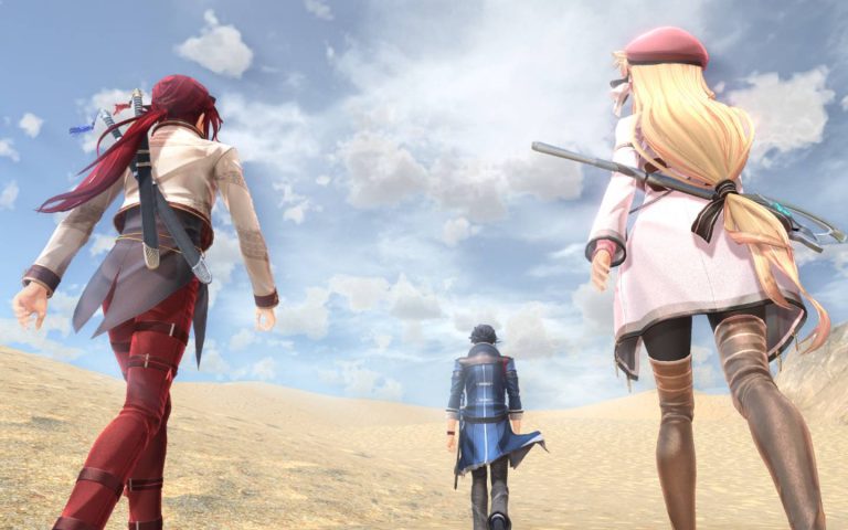 Screenshot de The Legend of Heroes: Kuro no Kiseki, da Nihon Falcom