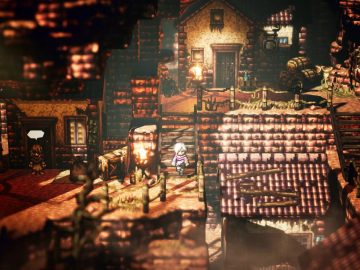 Screenshot de Octopath Traveler