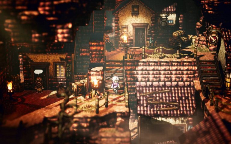 Screenshot de Octopath Traveler