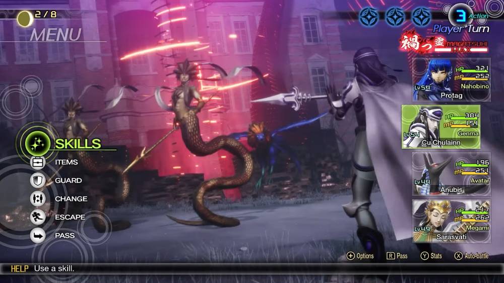 Screenshot de Shin Megami Tensei V