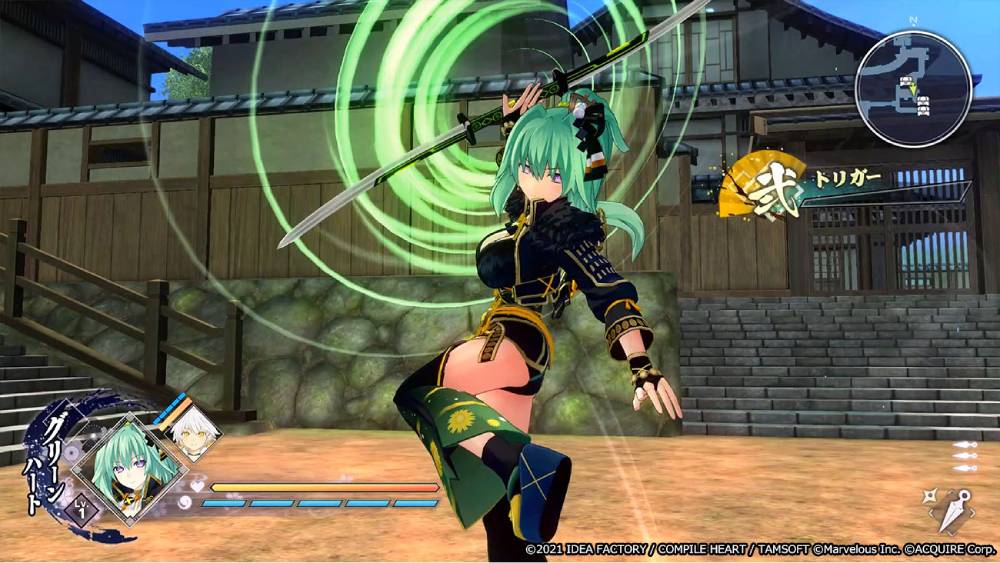Screenshot de Neptunia x Senran Kagura: Ninja Wars