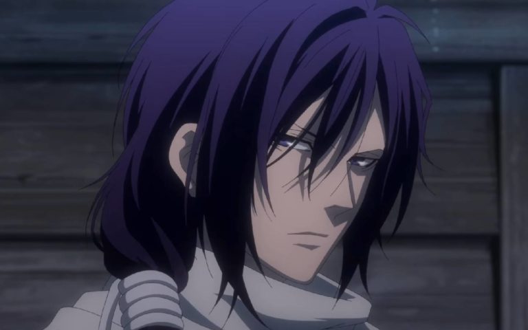 Captura de tela do OVA de Hakuoki