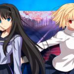 Akiha e Arcueid em Melty Blood: Type Lumina