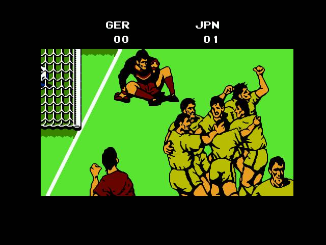Screenshot de Konami Hyper Soccer