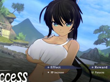 Screenshot de Neptunia x Senran Kagura: Ninja Wars