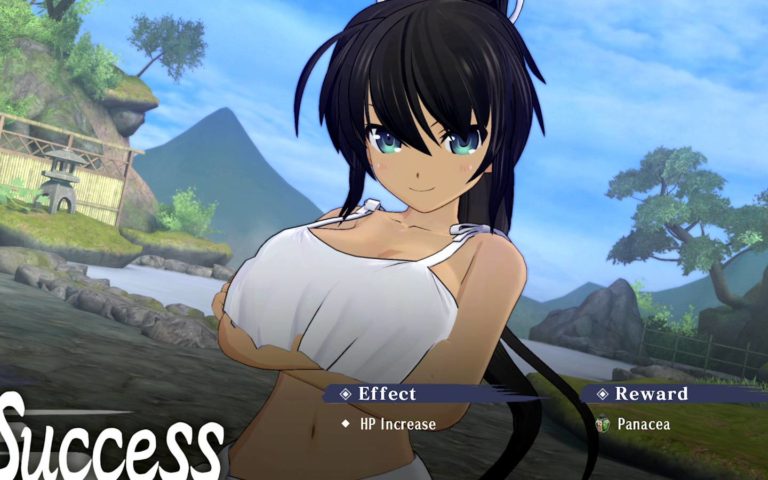 Screenshot de Neptunia x Senran Kagura: Ninja Wars