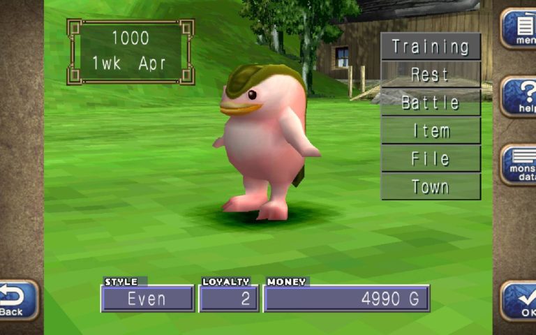 Screenshot de Monster Rancher 1 & 2 DX