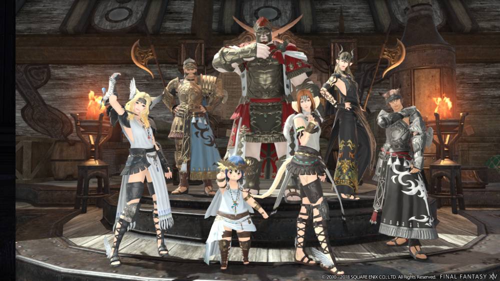Screenshot de Final Fantasy XIV