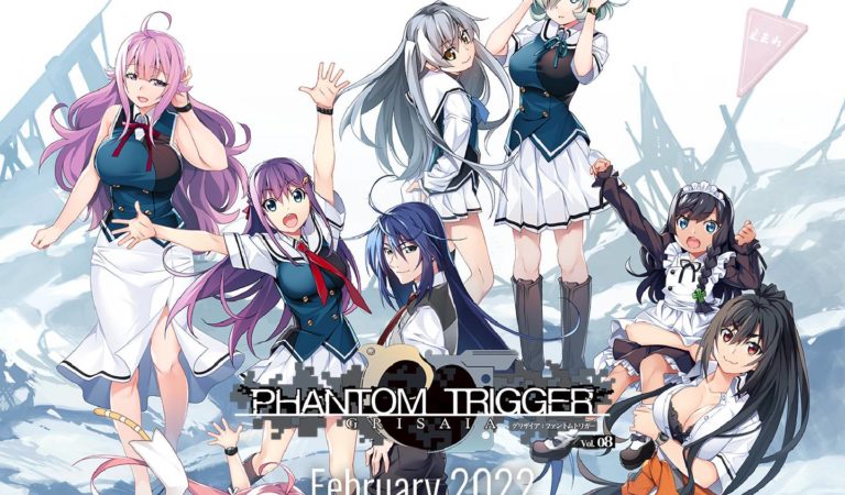 Grisaia Phantom Trigger receberá seu oitavo volume em fevereiro